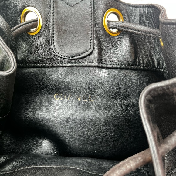 Chanel CC Logo Drawstring Backpack - Picture 4 of 12